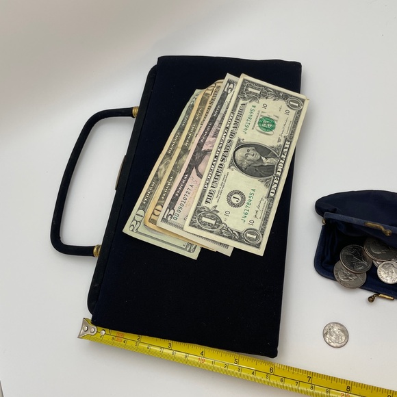 1940’s Vintage Clutch Evening Purse - Picture 9 of 9